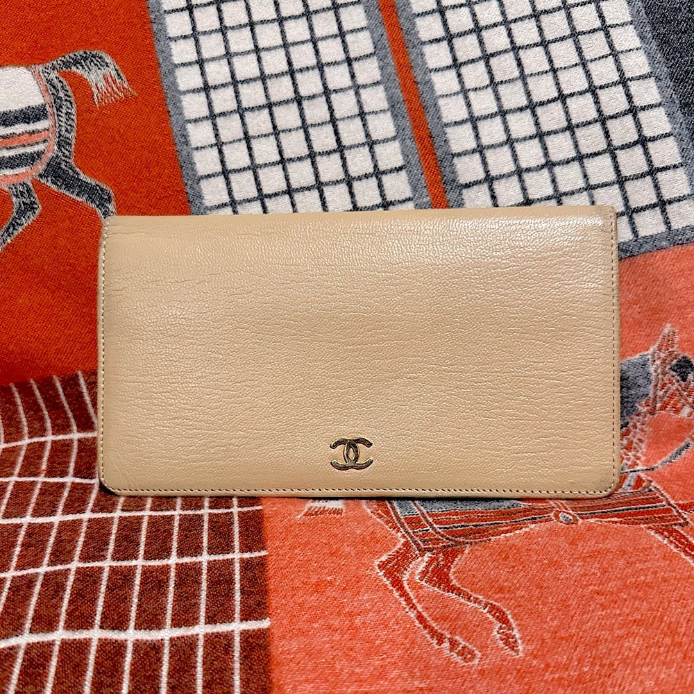 Chanel Leather CC Bifold Wallet